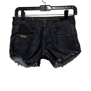 Tyler Skye Shorts Women's Size 25 Blue London Straight Cut Offs BLS-A‎